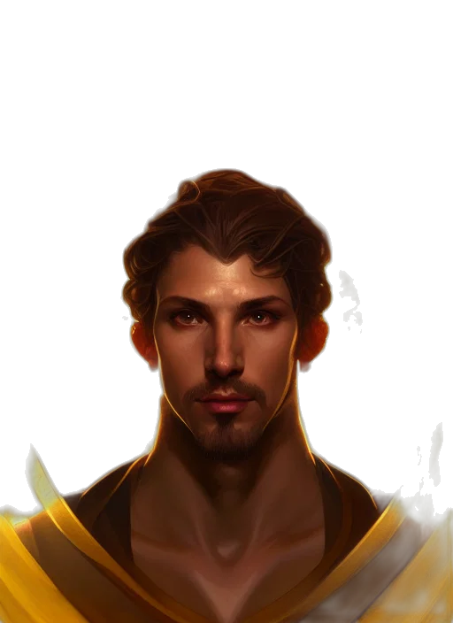 face, staff, fantasy art, concept art transparent PNG cut-out