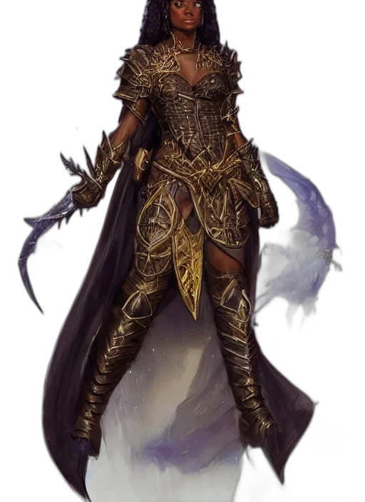 staff, sword, dress, fantasy art transparent PNG cut-out