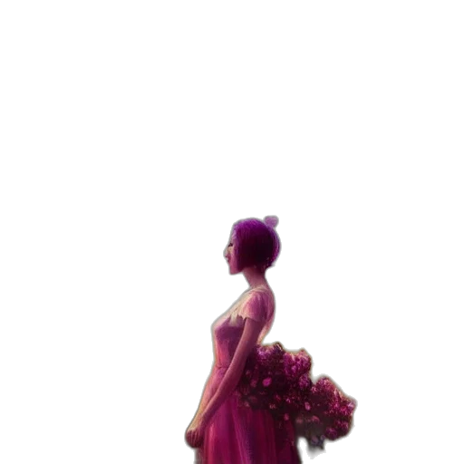 dress, crown, flower, jewelry transparent PNG cut-out