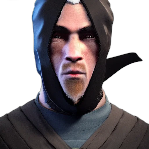 face, mask, staff, jacket transparent PNG cut-out