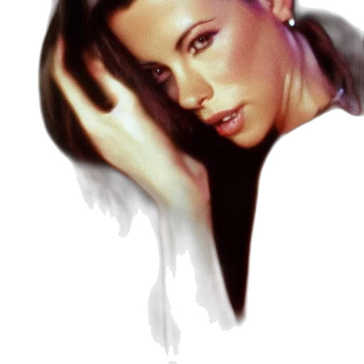 face, jewelry, photorealistic, oil painting transparent PNG cut-out