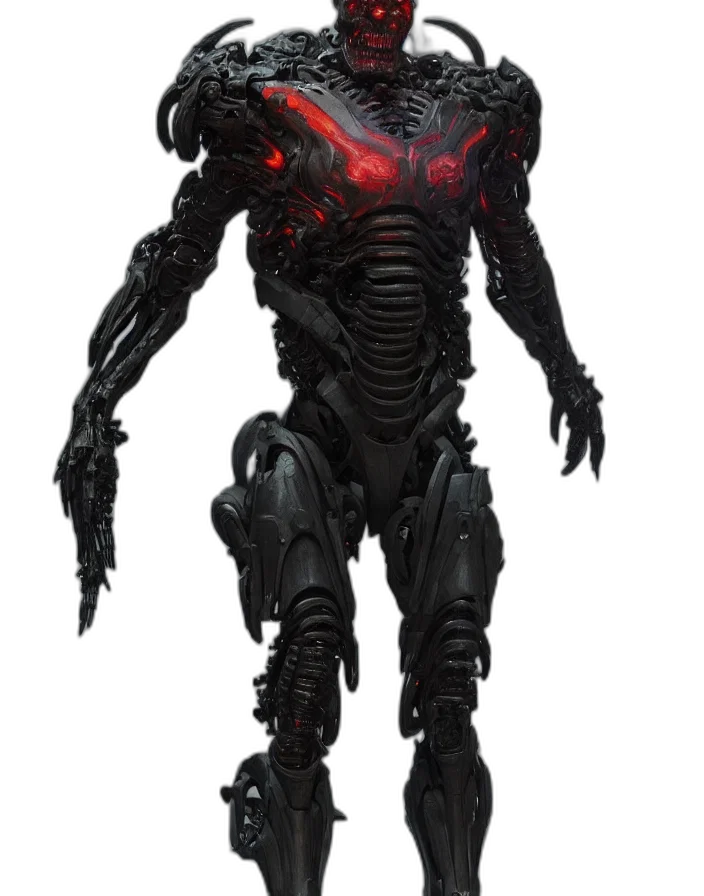 robot, creature, animal, concept art transparent PNG cut-out
