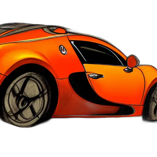car, 3d render, photorealistic, concept art transparent PNG cut-out