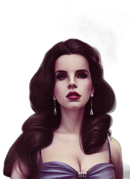 face, jewelry, dress, photorealistic transparent PNG cut-out