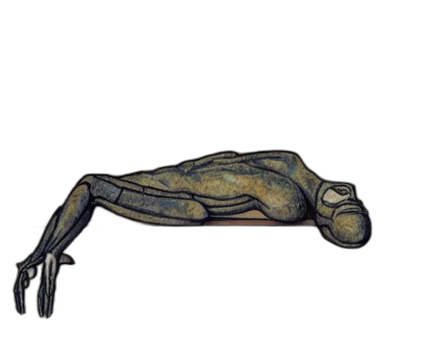 robot, staff, creature, weapon transparent PNG cut-out