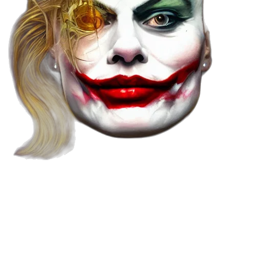 mask, face, creature, photorealistic transparent PNG cut-out