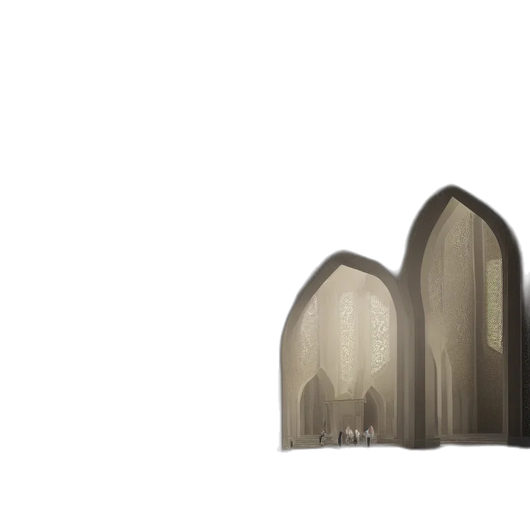 building, crown, hat, furniture, 3d render, concept art, photorealistic, fantasy art transparent PNG cut-out