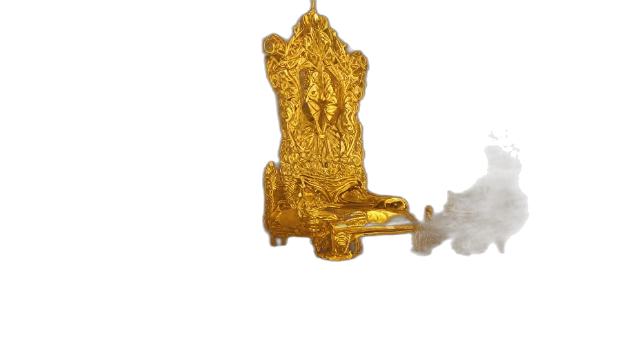 crown, jewelry, staff, furniture transparent PNG cut-out