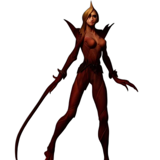 staff, weapon, concept art, fantasy art, 3d render, comic book art, female, elf transparent PNG cut-out