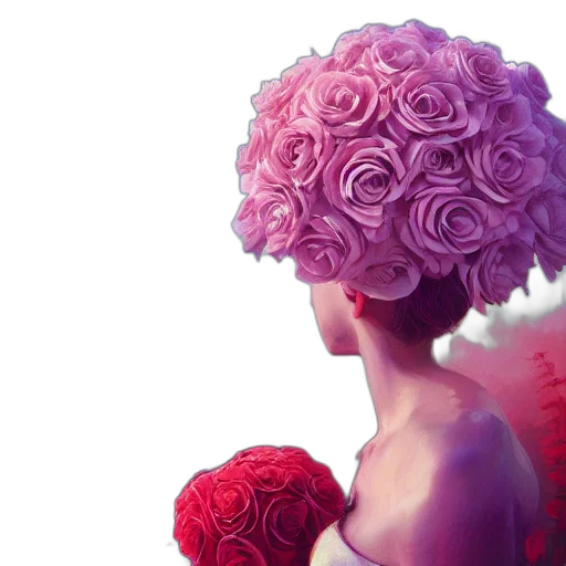 flower, crown, hat, dress transparent PNG cut-out