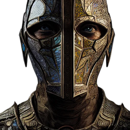mask, face, sword, weapon transparent PNG cut-out