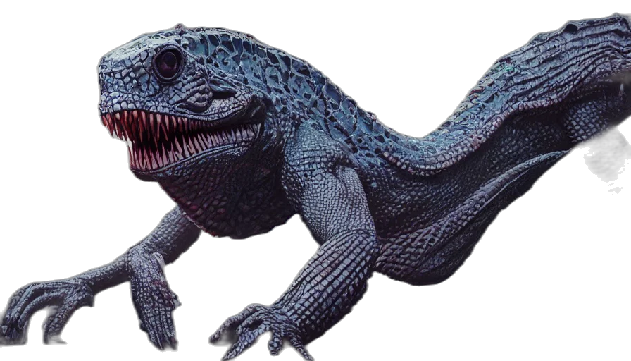 dragon, creature, animal, 3d render transparent PNG cut-out