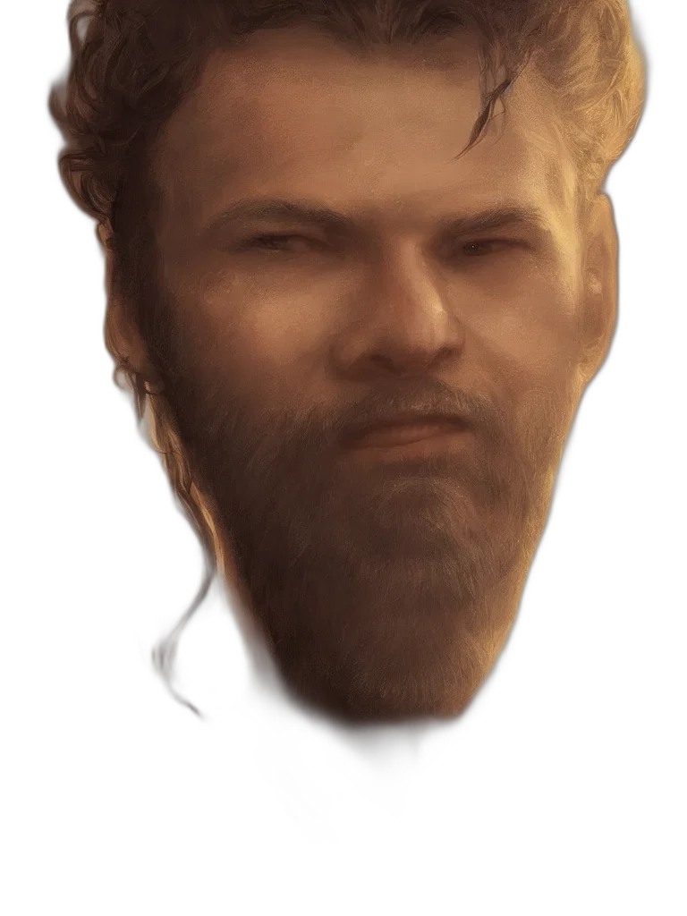 face, hair, staff, mask, concept art, photorealistic, fantasy art, pixel art transparent PNG cut-out