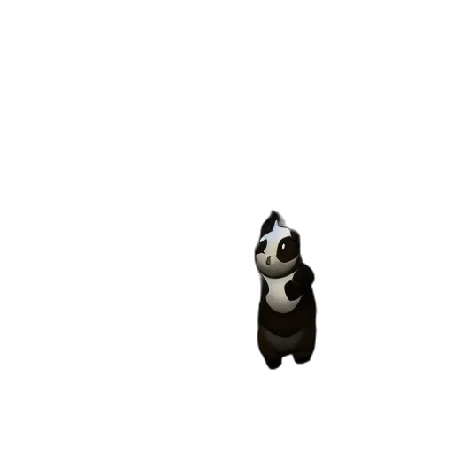 animal, staff, creature, robot, pixel art, 3d render, concept art, cartoon transparent PNG cut-out