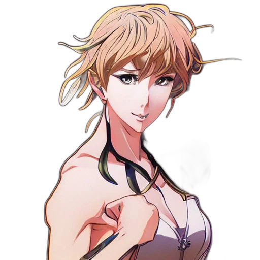 staff, dress, weapon, face, anime, concept art, pixel art, cartoon transparent PNG cut-out
