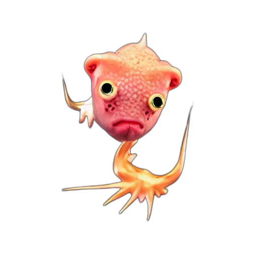 creature, animal, dragon, staff transparent PNG cut-out