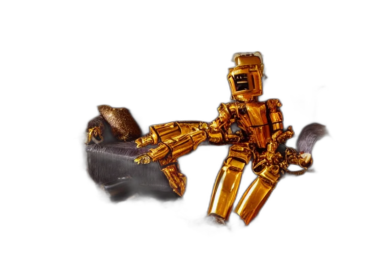 robot, weapon, shoes, staff transparent PNG cut-out