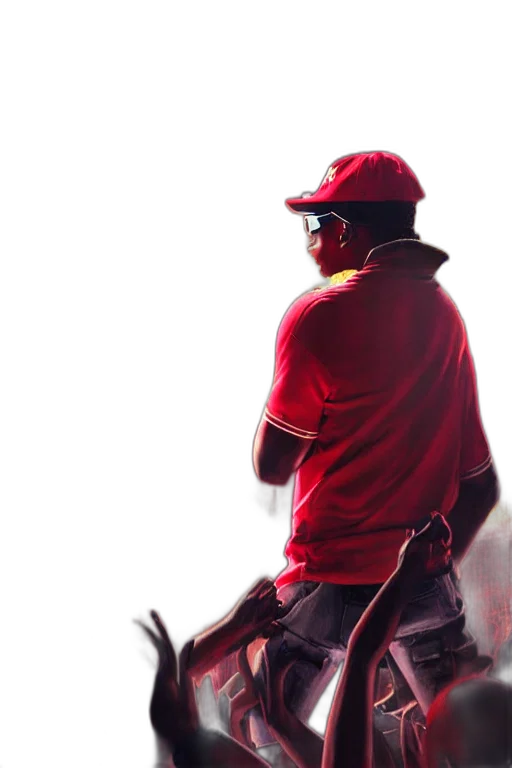 staff, red, character, art transparent PNG cut-out