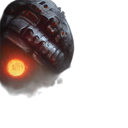 robot, weapon, mask, concept art transparent PNG cut-out