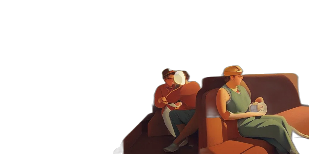 furniture, hat, concept art, 3d render transparent PNG cut-out