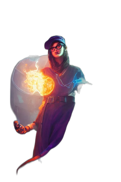 staff, weapon, jacket, concept art transparent PNG cut-out