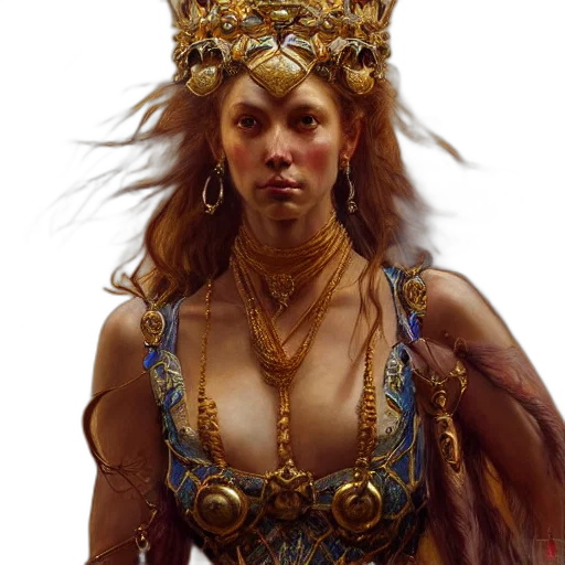 crown, jewelry, face, staff transparent PNG cut-out