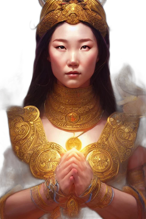 jewelry, face, crown, fantasy art, concept art, photorealistic, comic book art, golden transparent PNG cut-out