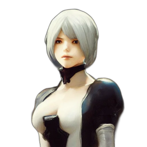 robot, face, jacket, dress transparent PNG cut-out