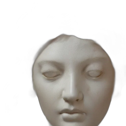face, mask, crown, jewelry, 3d render, photorealistic, oil painting, concept art transparent PNG cut-out