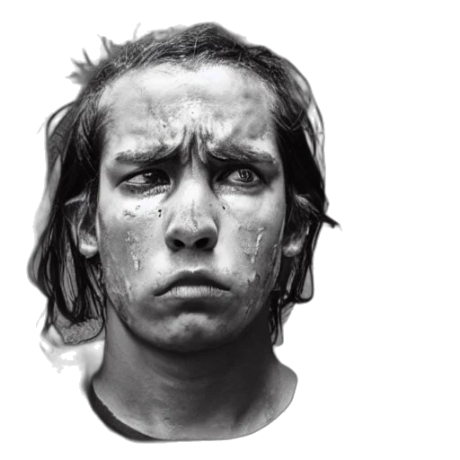 face, mask, creature, hair transparent PNG cut-out