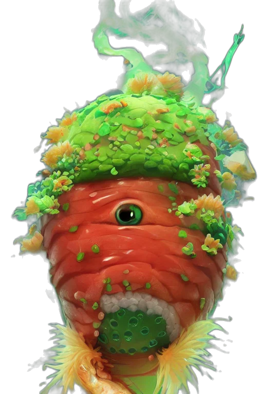 creature, crown, face, hat transparent PNG cut-out