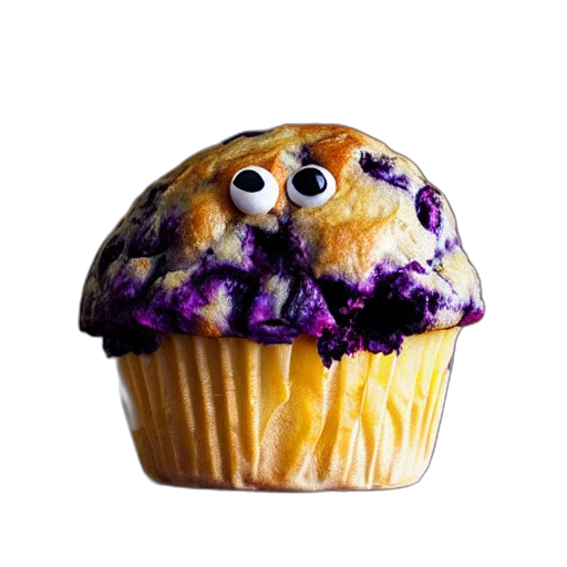 food, crown, face, creature, photorealistic, 3d render, photo, surreal transparent PNG cut-out