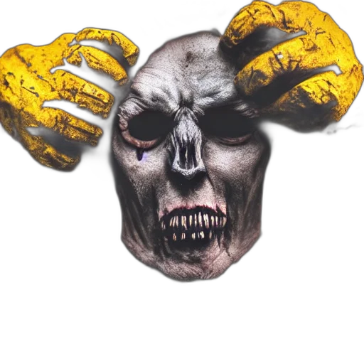 mask, crown, face, jacket transparent PNG cut-out