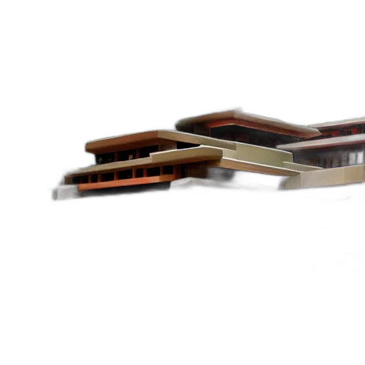 building, furniture, weapon, 3d render transparent PNG cut-out