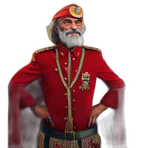 staff, crown, face, hat transparent PNG cut-out
