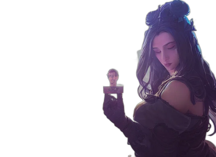 dress, crown, robot, mask transparent PNG cut-out