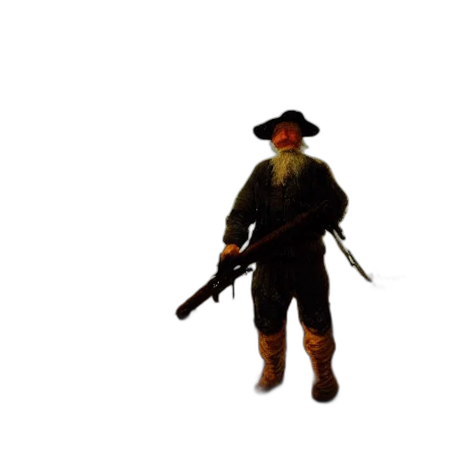 weapon, staff, hat, animal transparent PNG cut-out