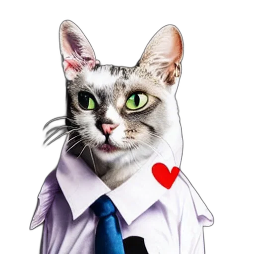 staff, animal, photorealistic, cartoon transparent PNG cut-out