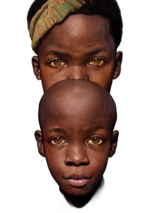 face, mask, crown, hair, photorealistic, concept art, 3d render, fantasy art transparent PNG cut-out