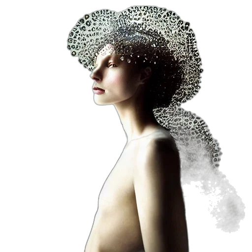 hat, crown, hair, jewelry, photorealistic, concept art, fantasy art, 3d render transparent PNG cut-out