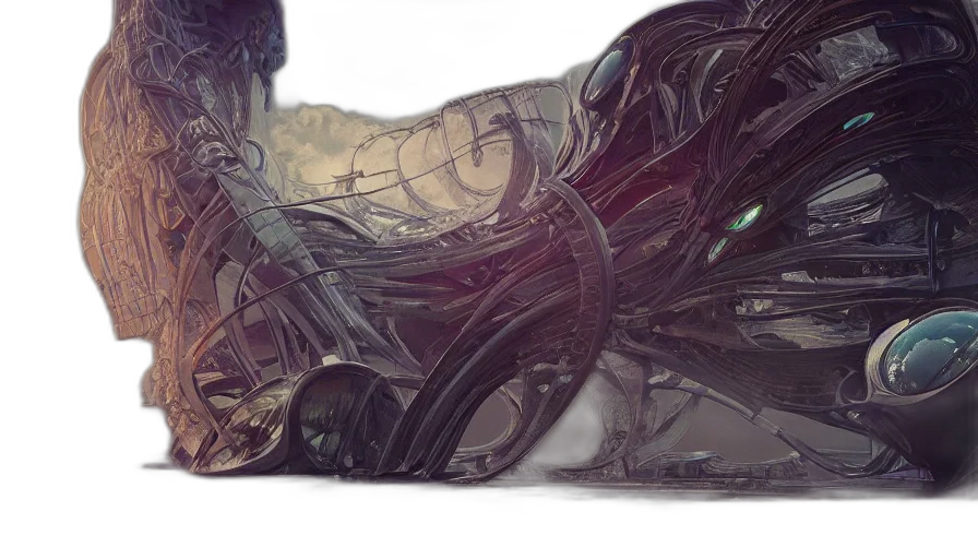 creature, car, dragon, hair transparent PNG cut-out