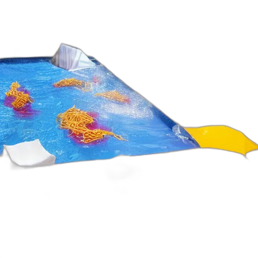 umbrella, weapon, 3d render, underwater, beach, swimming, pool, filled transparent PNG cut-out