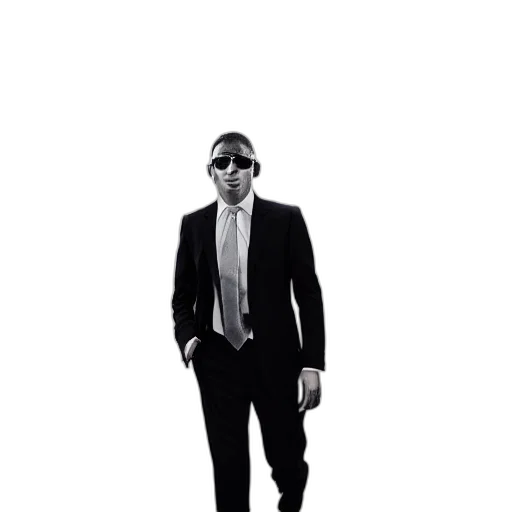 staff, jacket, concept art, full, shot, photograph, black, suit transparent PNG cut-out