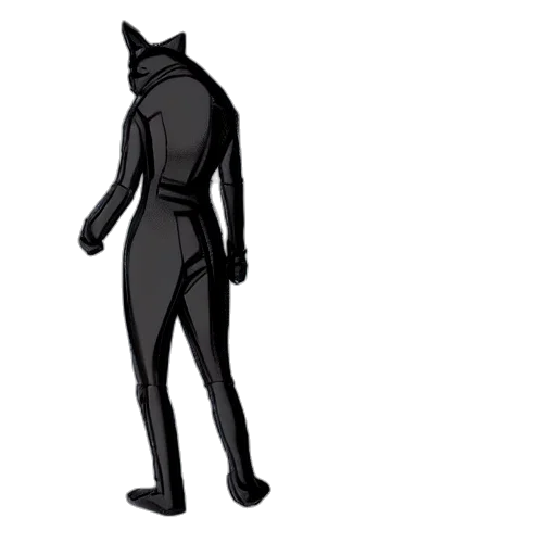 jacket, mask, staff, creature, concept art, 3d render, pixel art, cartoon transparent PNG cut-out