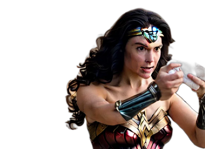 comic book art, film, still, wonder transparent PNG cut-out
