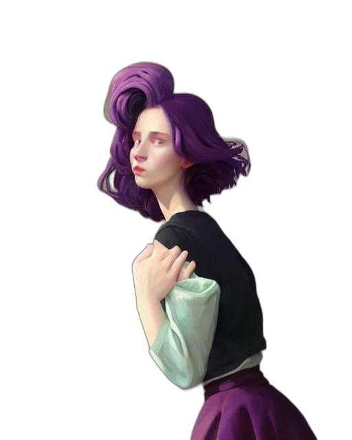 dress, staff, jacket, crown transparent PNG cut-out