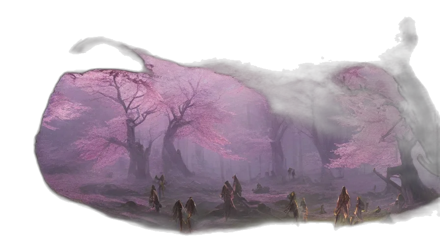 mask, tree, creature, dragon transparent PNG cut-out