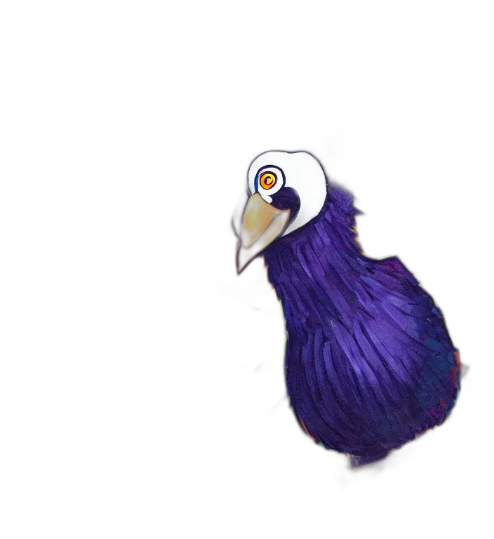 animal, hair, creature, staff, photorealistic, 3d render, concept art, pixel art transparent PNG cut-out