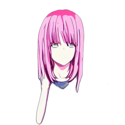face, hair, mask, creature transparent PNG cut-out