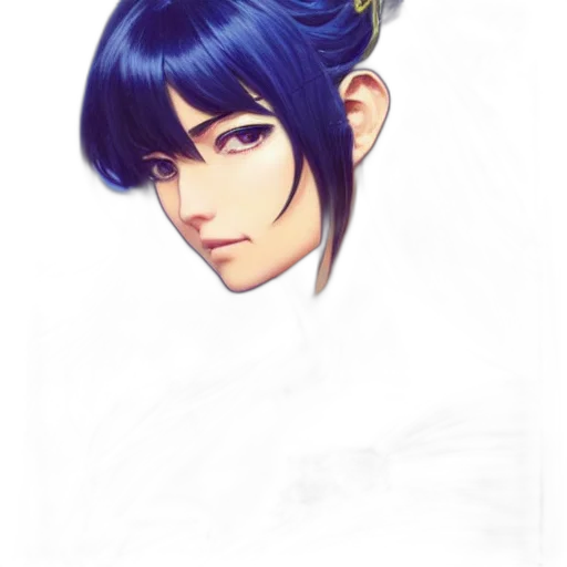 crown, face, staff, creature transparent PNG cut-out